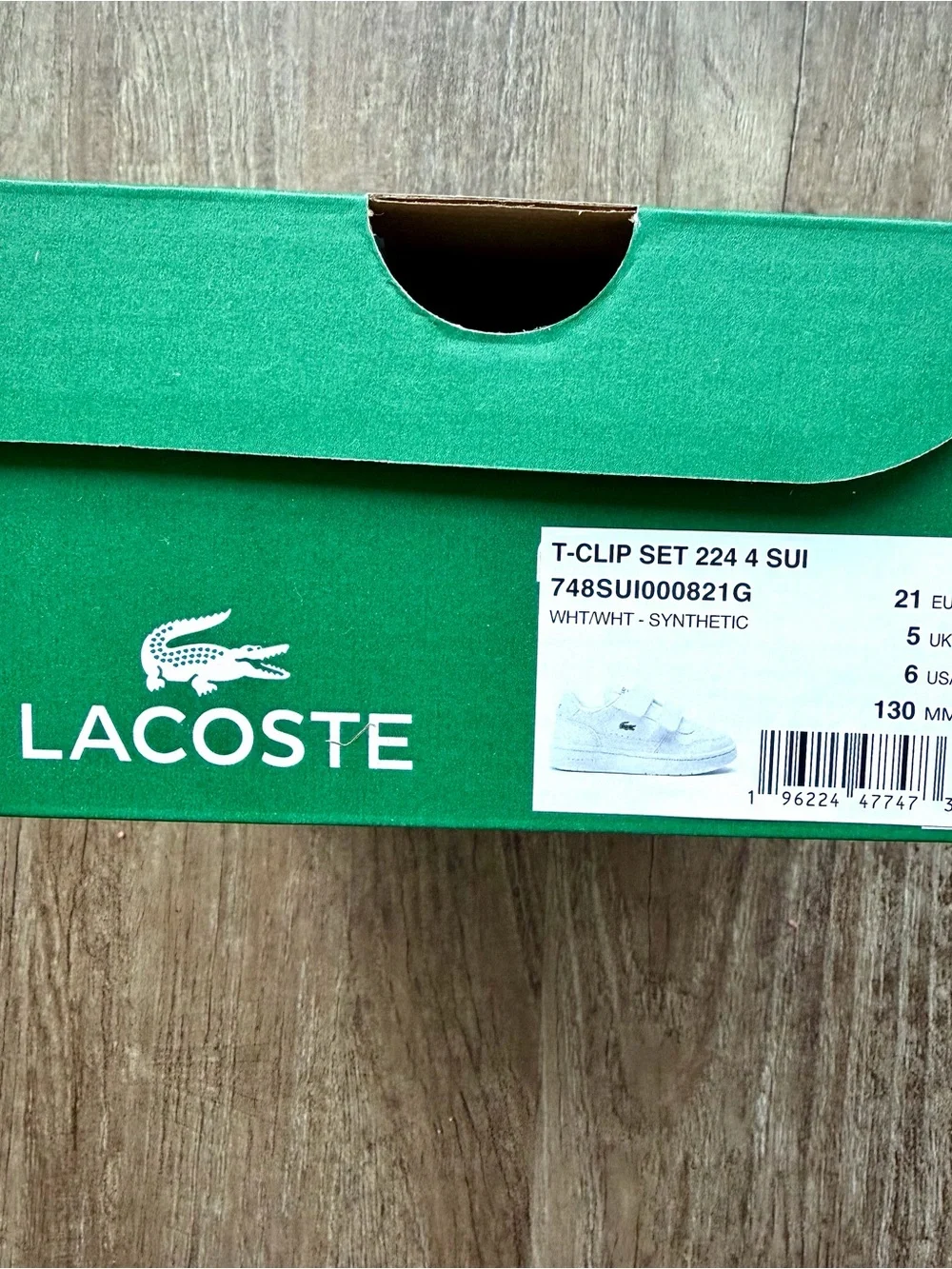 Lacoste authentic clip